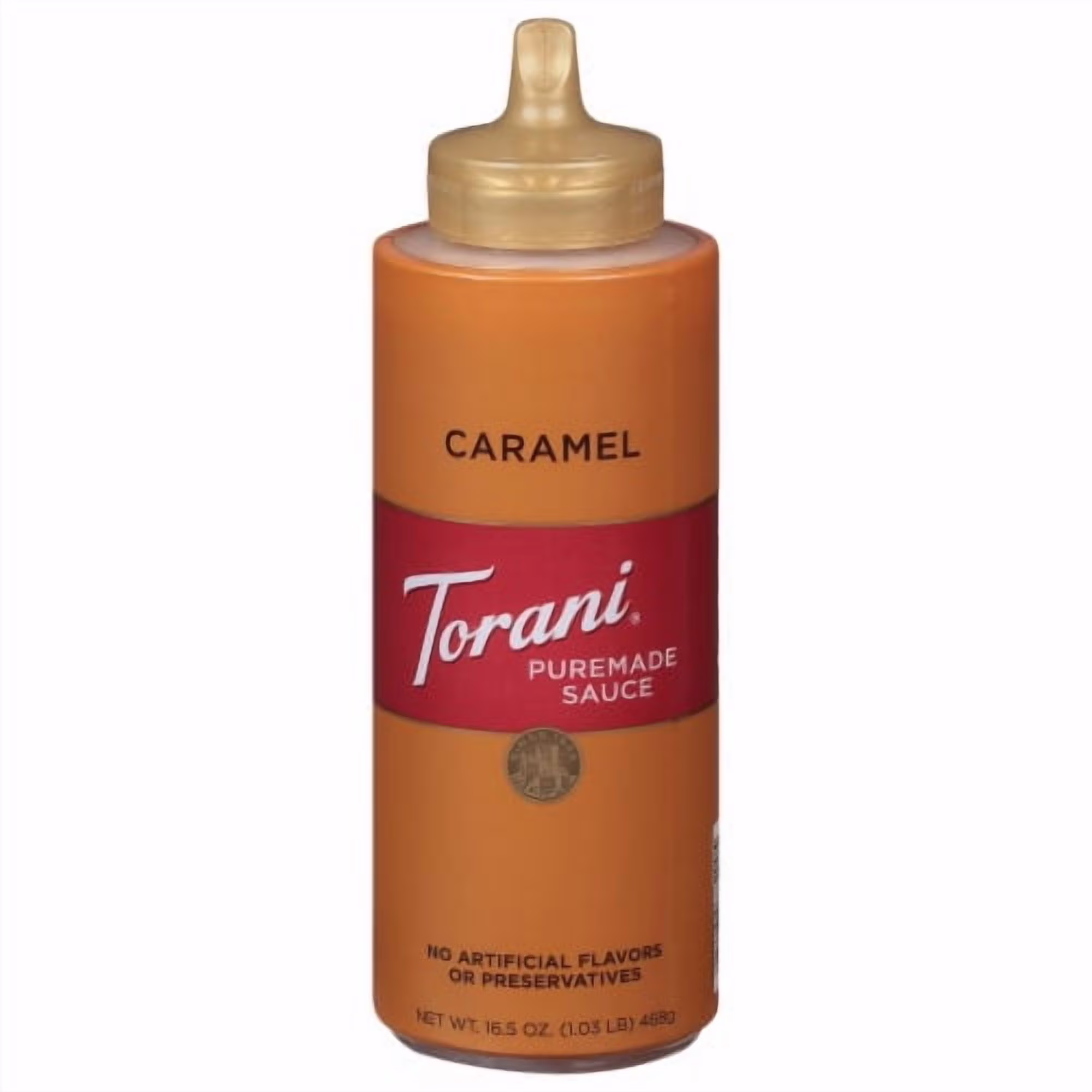 Torani Puremade Salsa de Caramelo 16.5 oz - Paquete de 2
